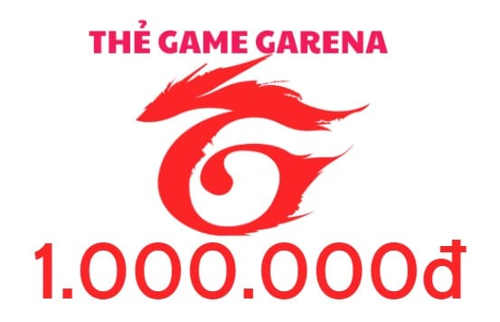 Thẻ game Garena 1 triệu đồng