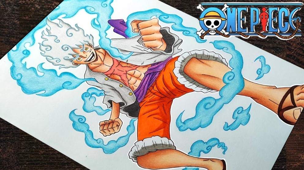 Tranh Vẽ Luffy G5
