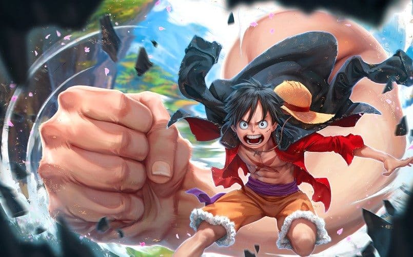 Tranh Vẽ Luffy G9 Đẹp