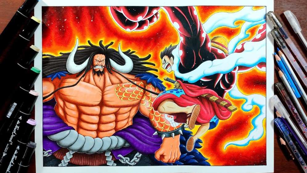 Tranh ve nhan vat Kaido
