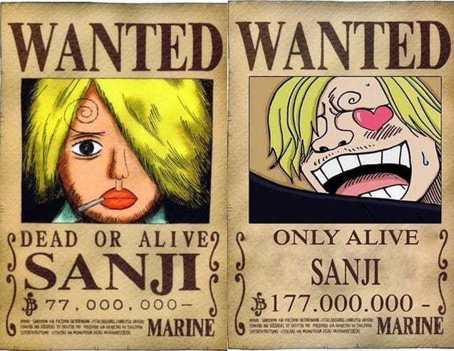 Truy Nã Sanji