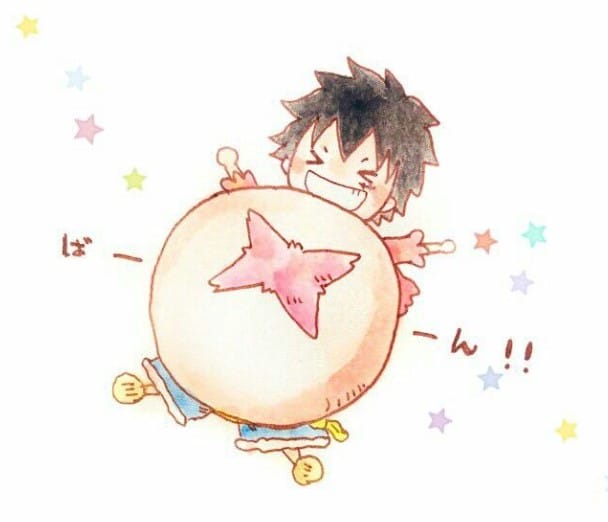 Vẽ Luffy Cute