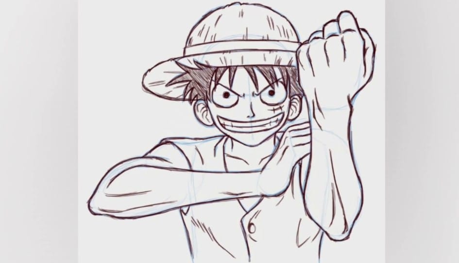 Vẽ Luffy G1 Ngầu Nhất