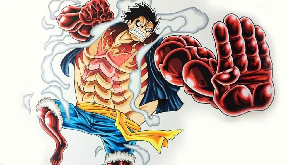 Vẽ Luffy G4 Ngầu