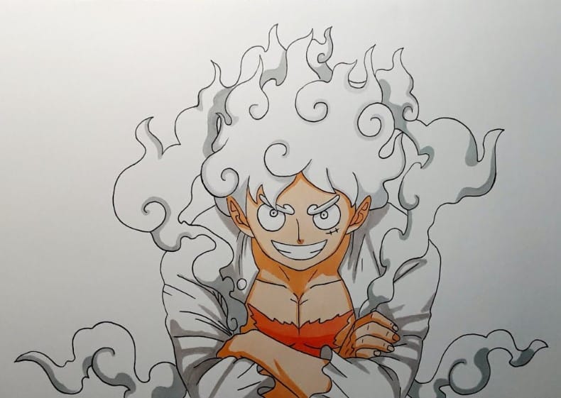 Vẽ Nv Luffy G5 Cực Ngầu