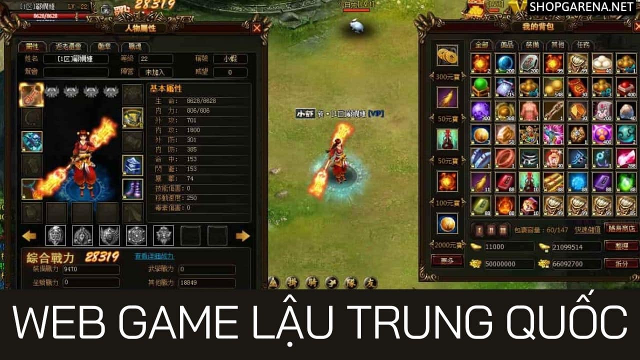 Web Game Lau Trung Quoc