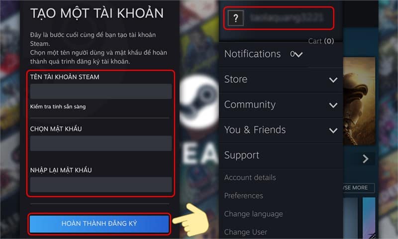 Xác nhận Hoàn thành đăng ký