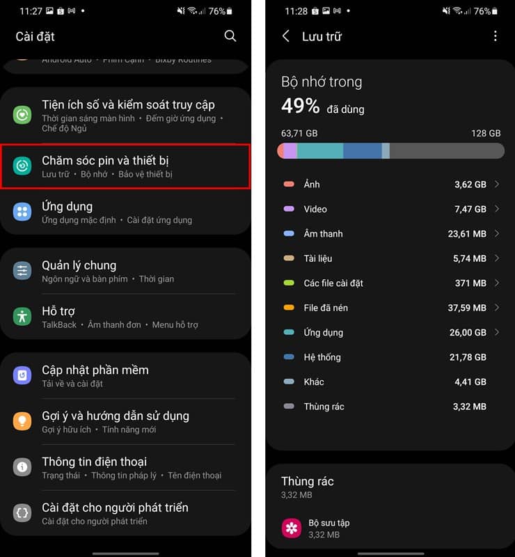 Xóa bỏ các file rác trên điện thoại Android