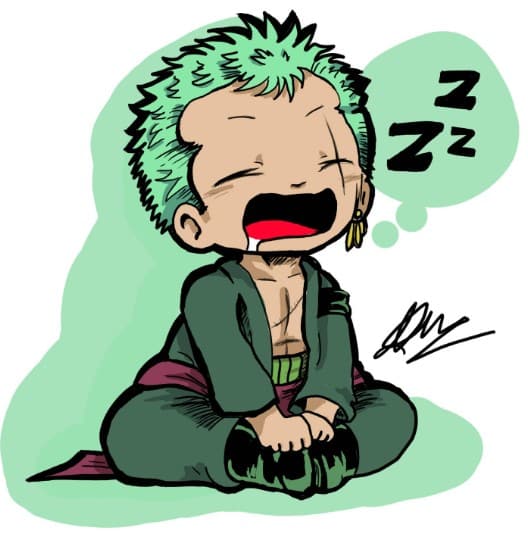 Zoro Khóc Chibi Cute