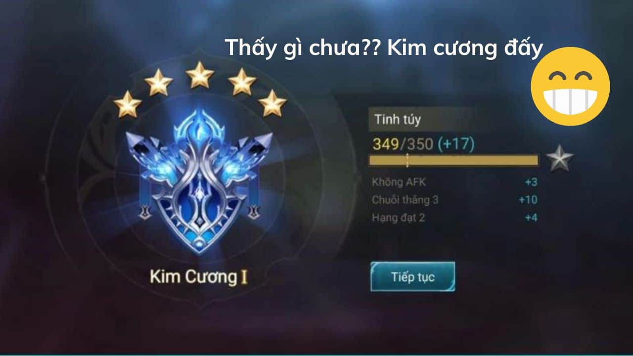 Ảnh Chế Rank Huyền Thoại