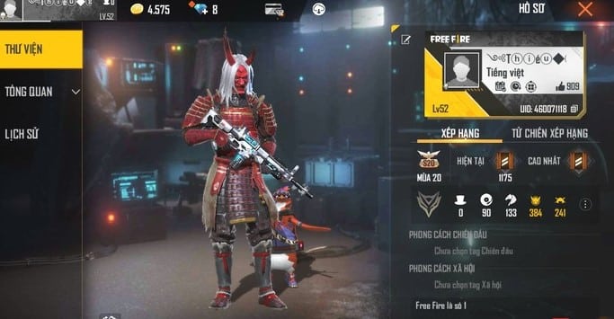 Ảnh ID Free Fire 9 Số