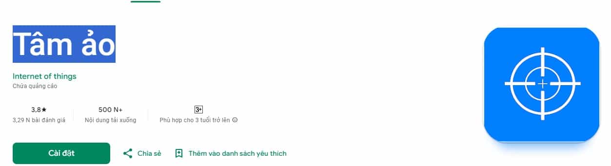App Tâm ảo