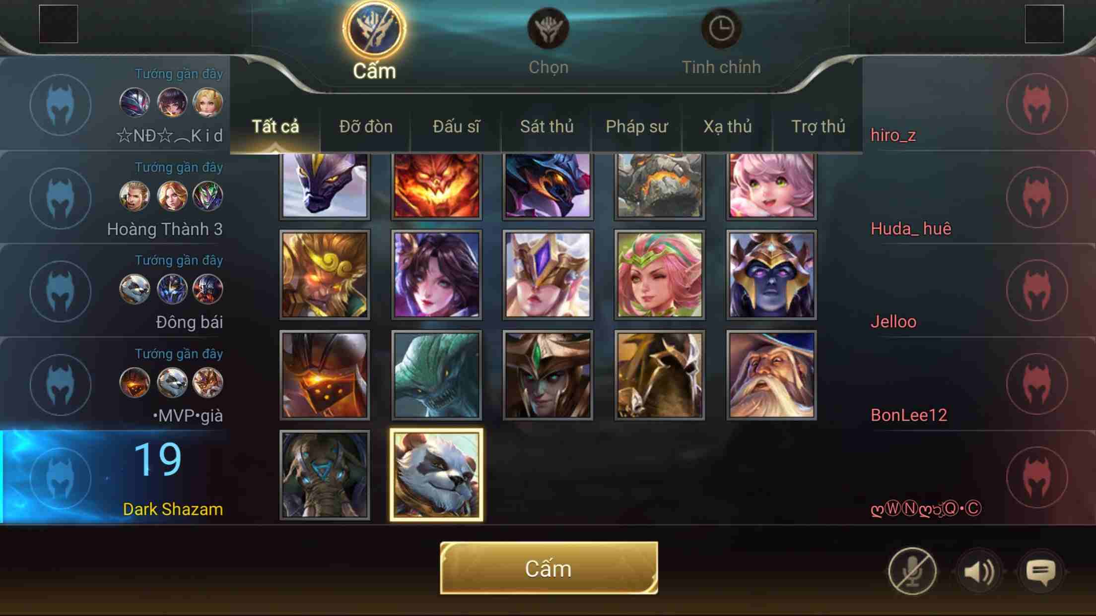 Cách Ban Pick Liên Quân