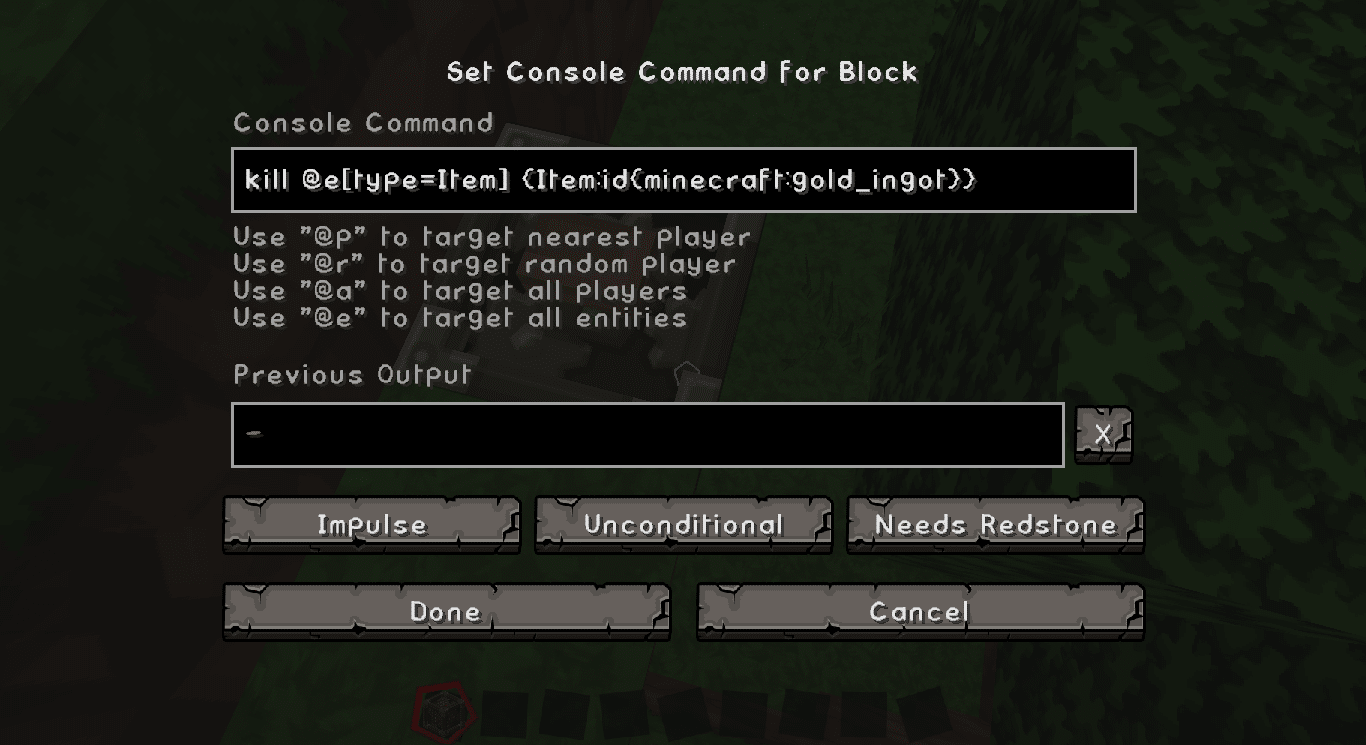 Cách dùng lệnh kill trong Minecraft
