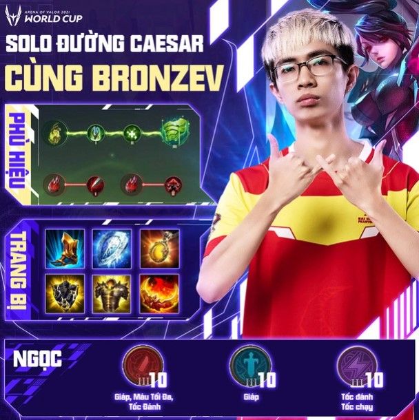 Cách lên đồ Mina của BronzeV