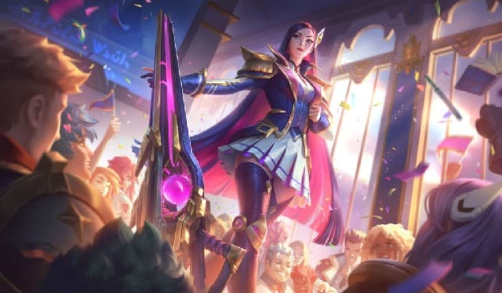 Caitlyn Học Viện Chiến Binh