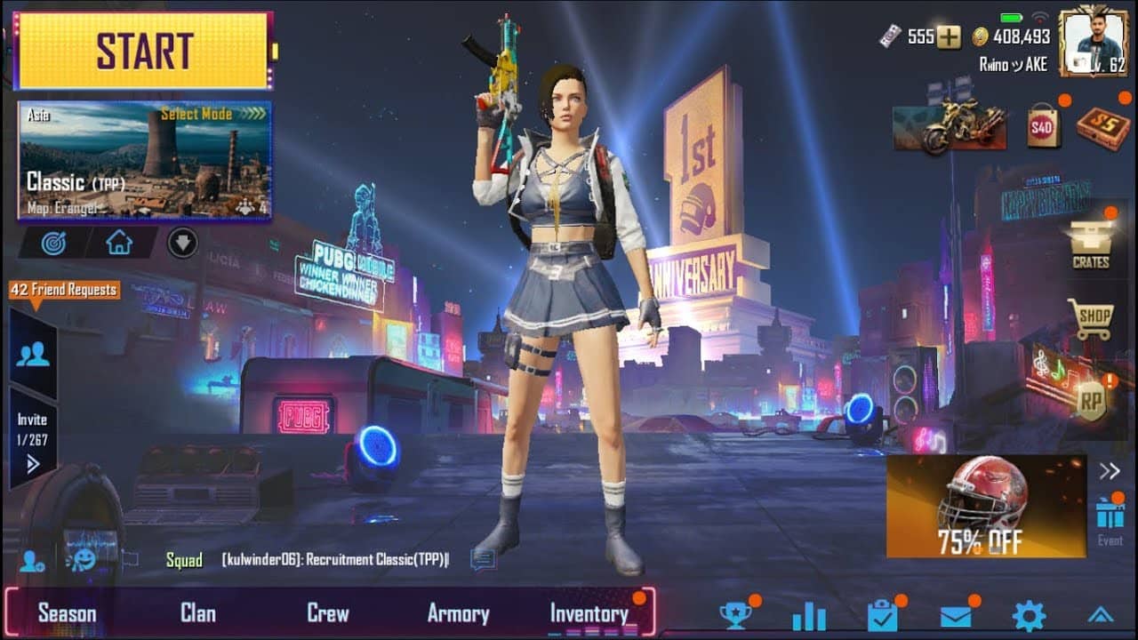 Hình ACC Pubg chất ngầu vip