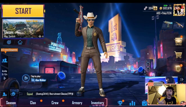 Hình ACC Pubg vip nhất