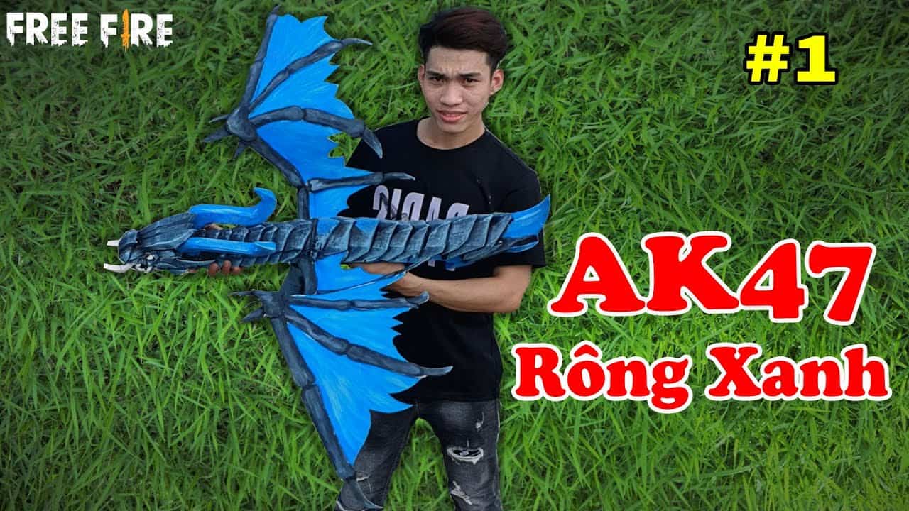 Hình AK rồng xanh LV7 ngoài đời ấn tượng