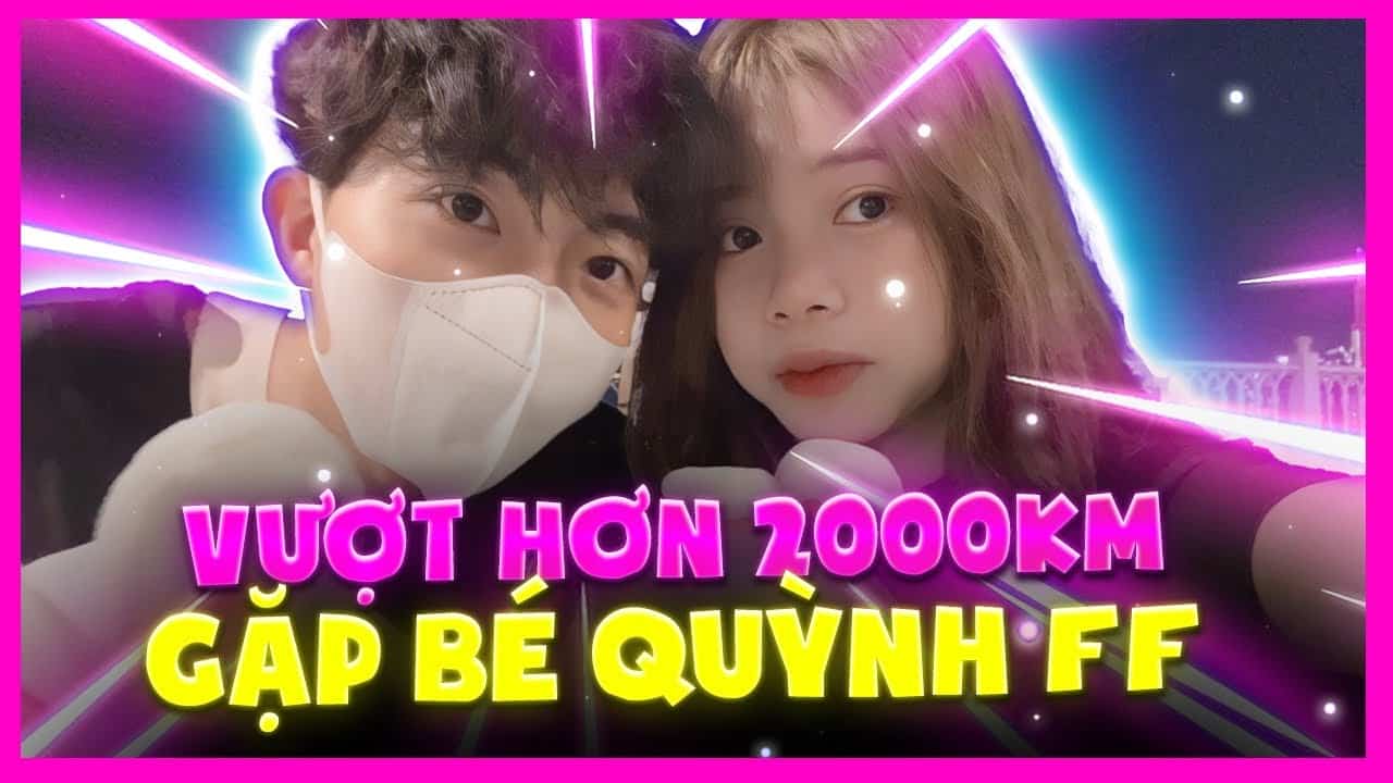 Hình Bé Quỳnh FF Và Phước Lộc Gaming đáng yêu