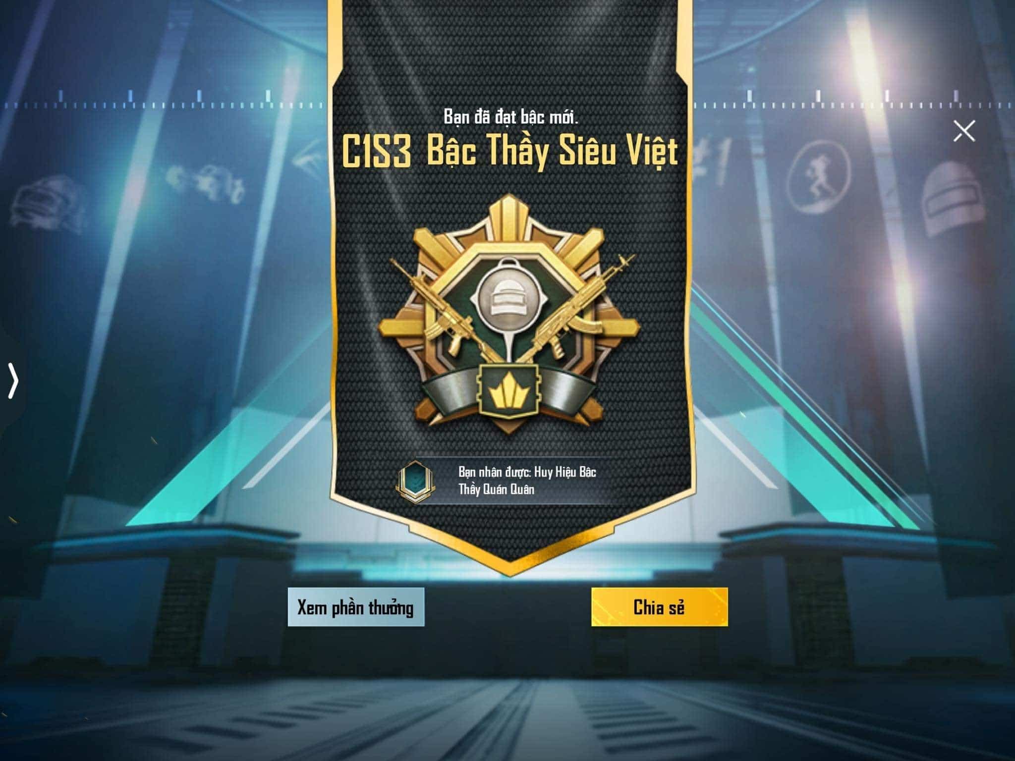 Hình ảnh rank PUBG bậc thầy siêu việt đẹp nhất