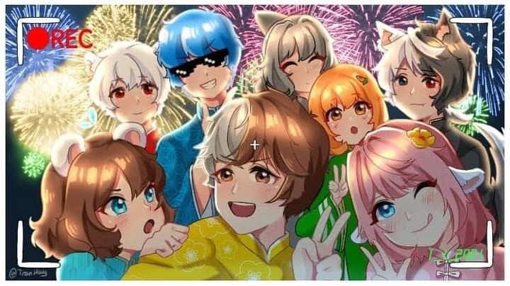 Hinh anime Hero Team