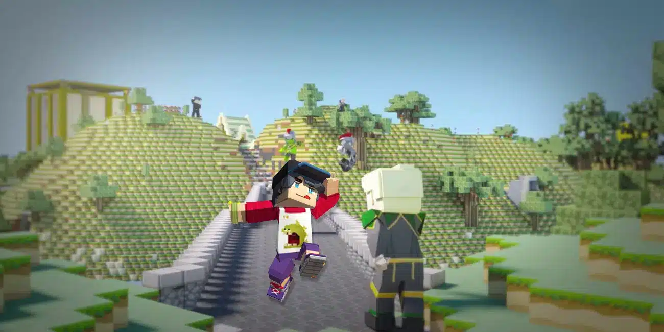 Hình game Blockman Go ngầu độc đáo
