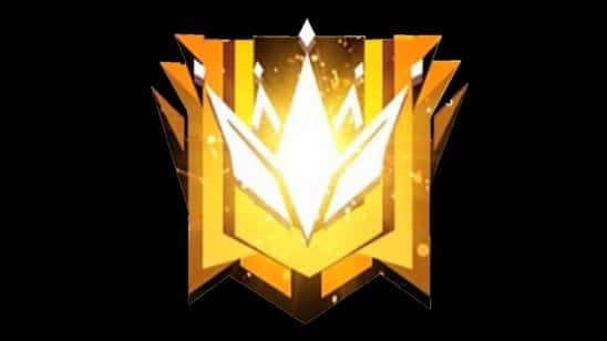 Hình logo rank Thách Đấu Free Fire đơn giản