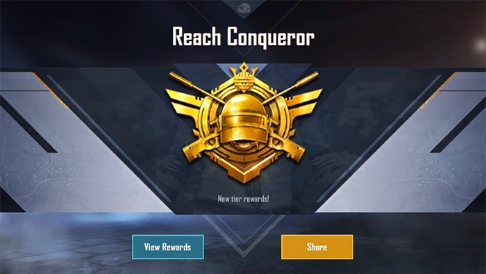 Hình rank Chí Tôn Pubg ấn tượng