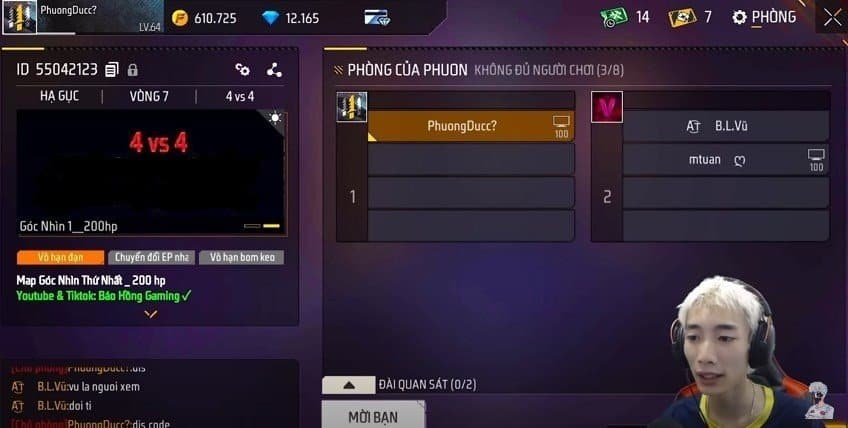ID FF Của Đức Mõm