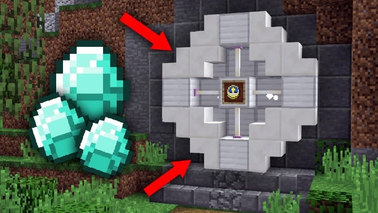 Mẫu hầm bí mật Minecraft chất nhất