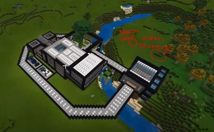Mẫu hầm bí mật Minecraft độc lạ