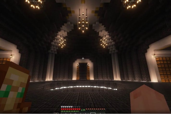 Mẫu hầm bí mật Minecraft kỳ bí