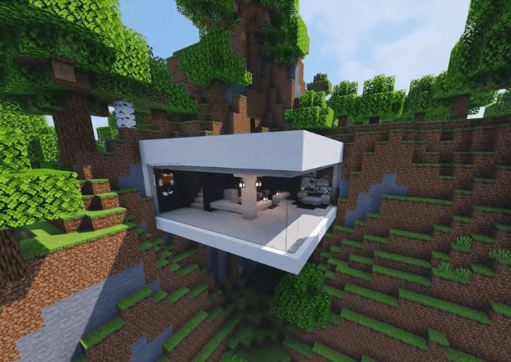 Mẫu nhà Minecraft ấn tượng
