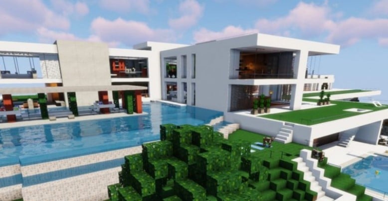 Mẫu nhà Minecraft cực đẹp