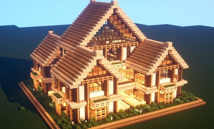 Mẫu nhà Minecraft độc đáo