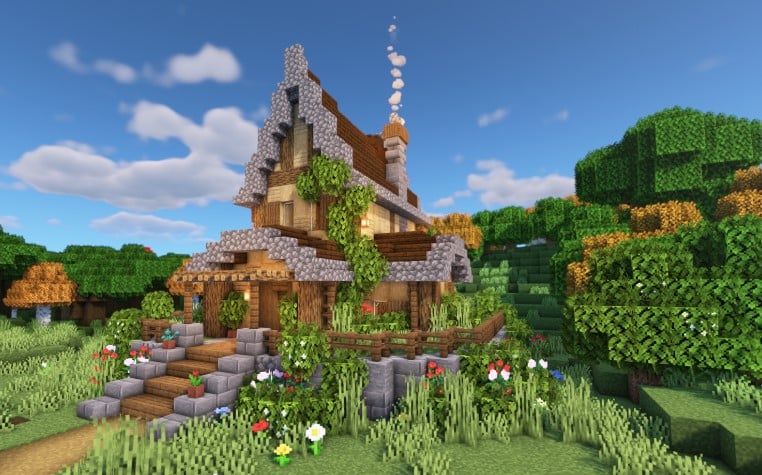 Mẫu nhà trung cổ Minecraft sáng tạo nhất