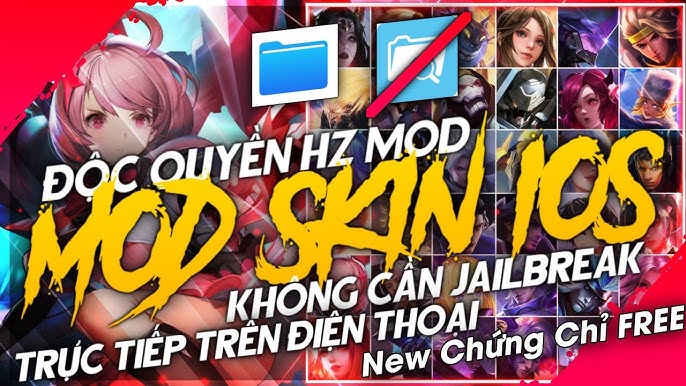 Mod skin Liên Quân IOS với Hz Mod