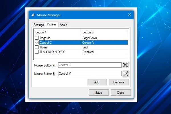 Mouse Manager