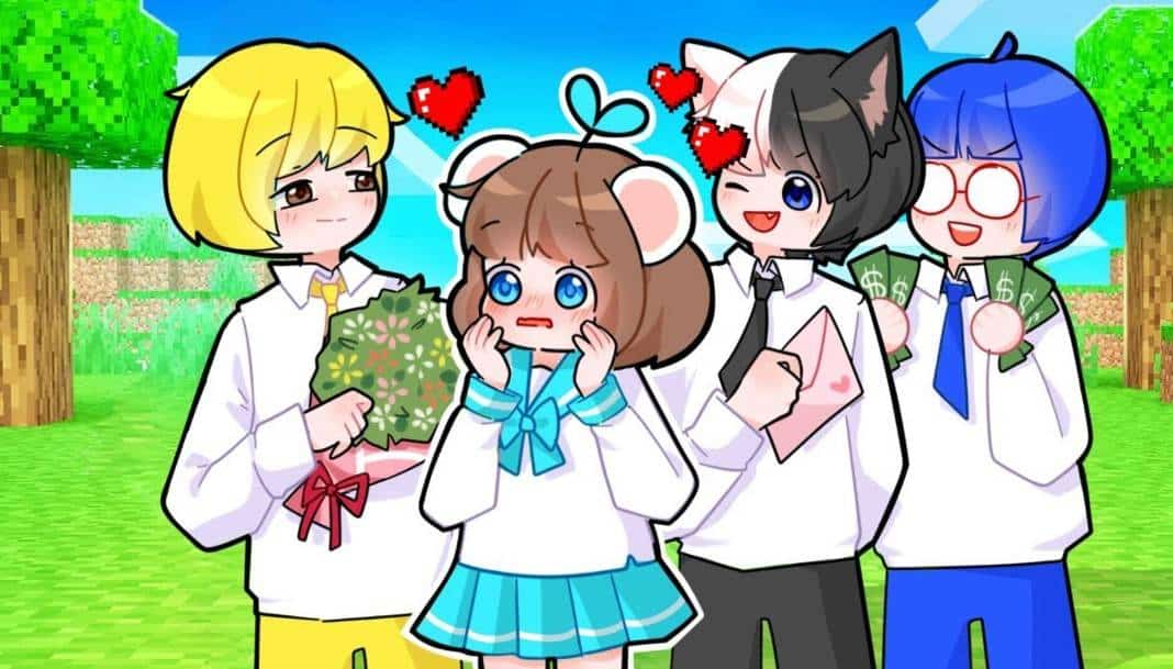 Nền Hero Team Anime Dễ Thương