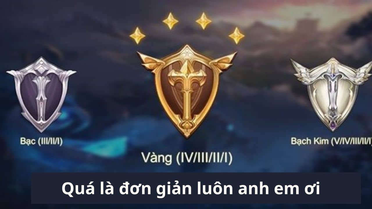Rank quá là đơn giản