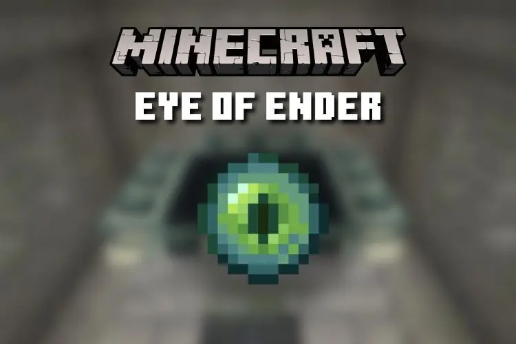 Sử dụng Eye of Ender để tìm biome