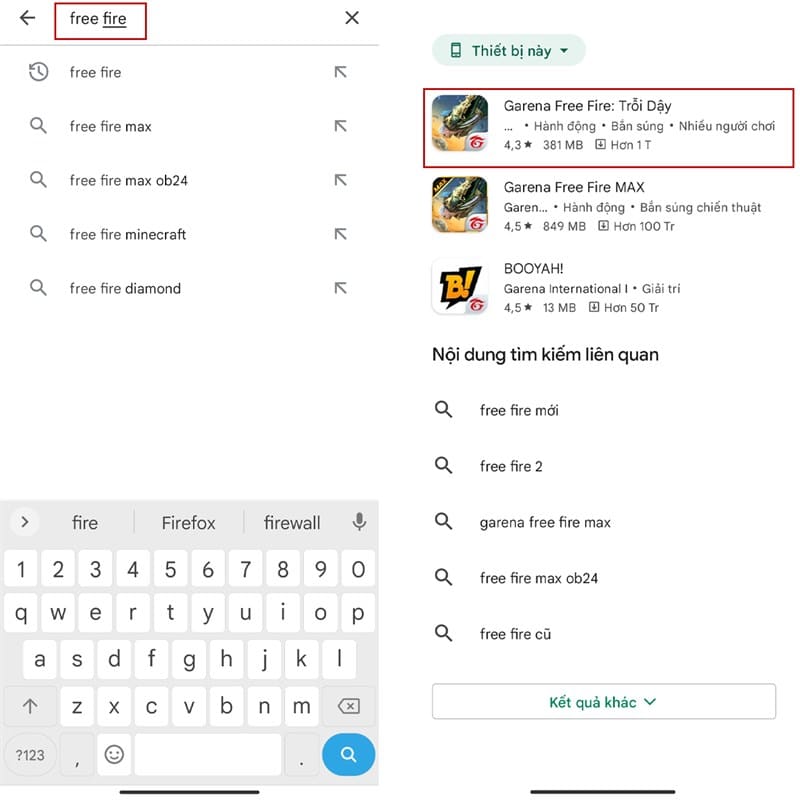 Tìm kiếm “Garena Free Fire”