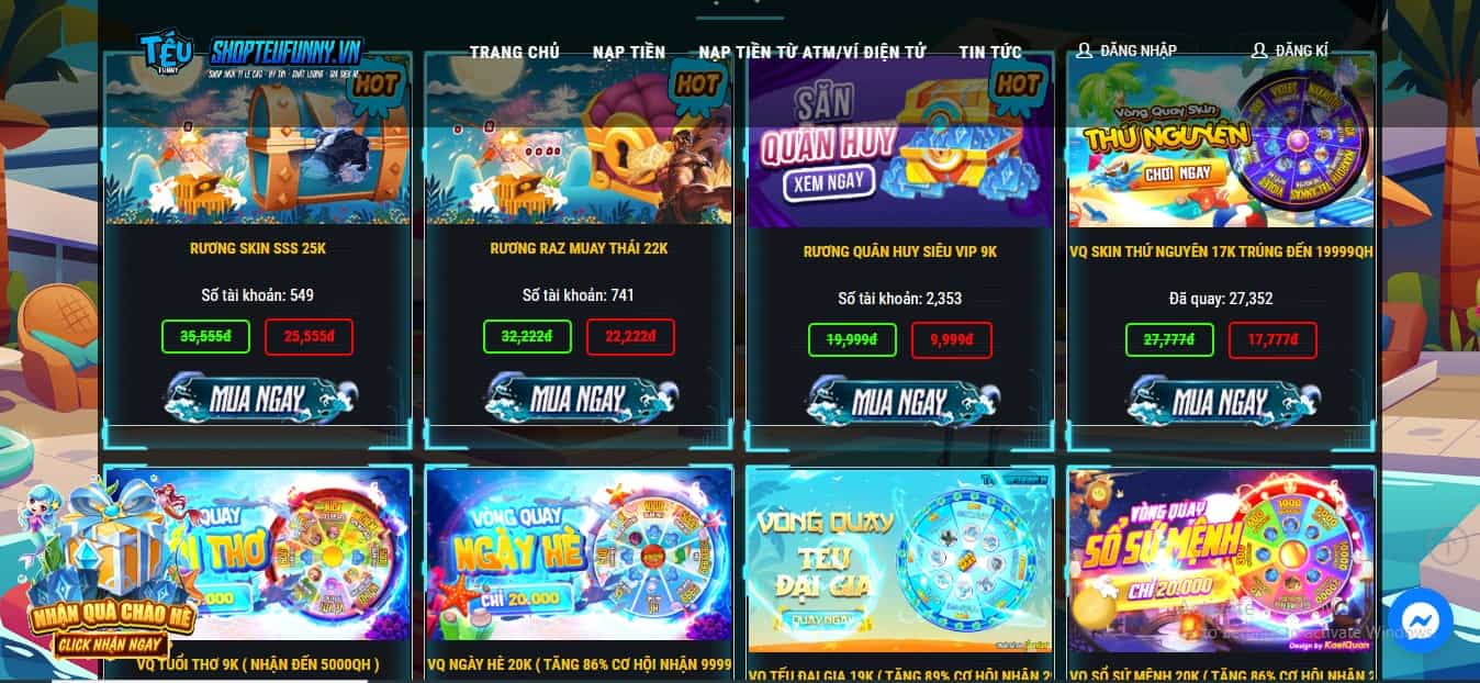 Tổng quan về shop Tếu Funny