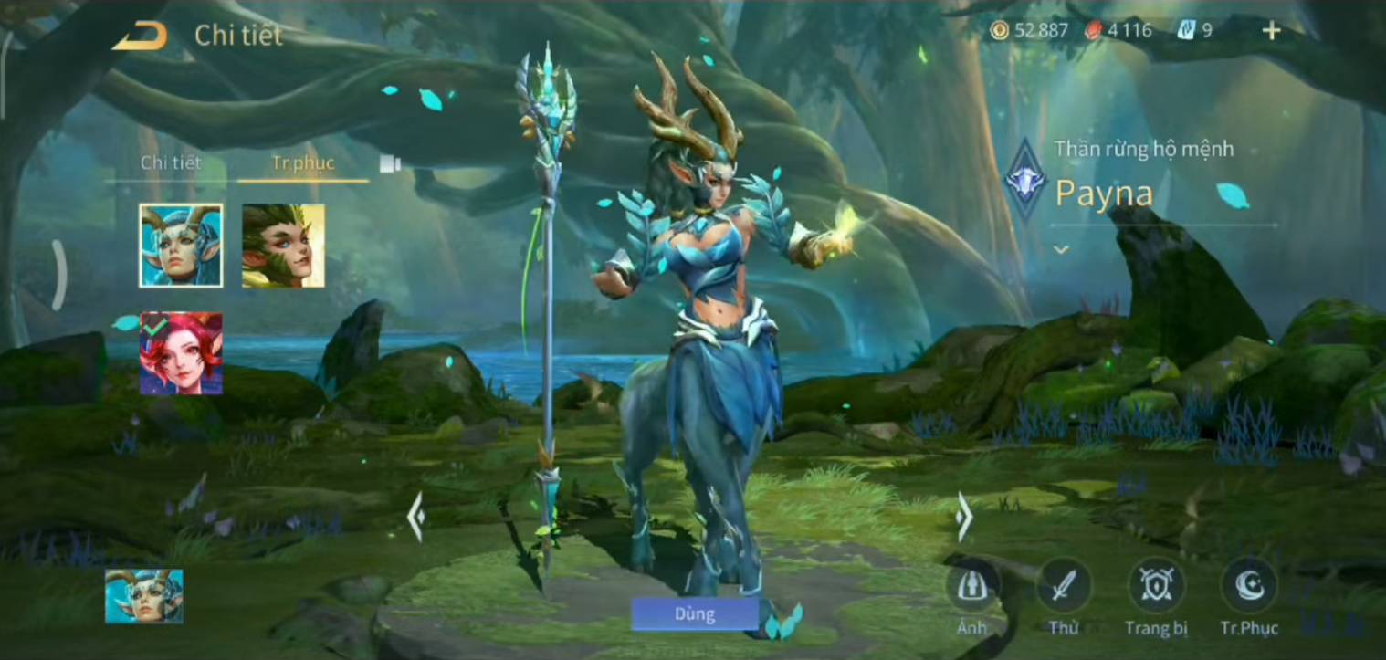 Tướng Payna Trong Game