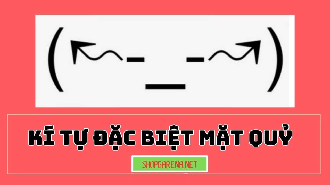 ki tu dac biet mat quy ff