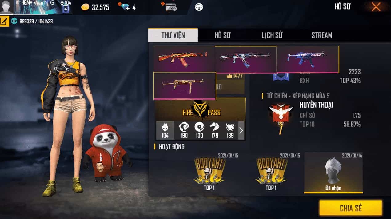Ảnh mạng acc ff siêu đỉnh