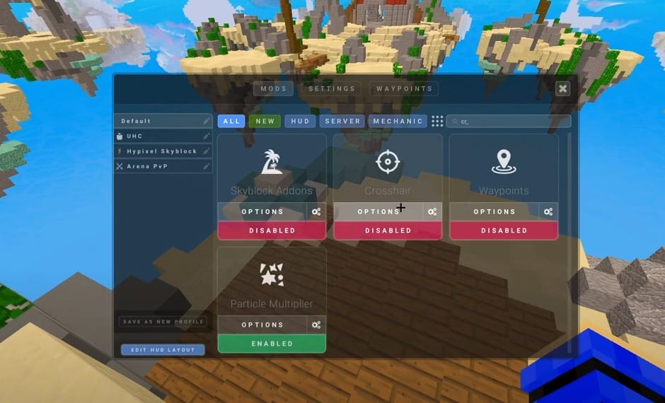 Cách Chỉnh Dấu Cộng Trong Minecraft