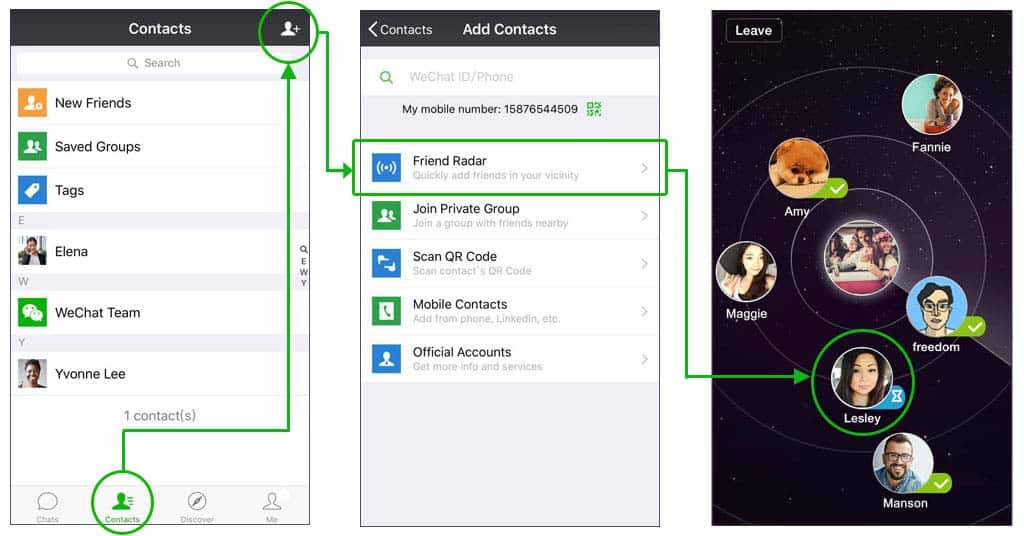 Cách nuôi ACC Wechat - thêm bạn bè và người theo dõi