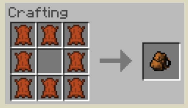 Công Thức Balo Trong Minecraft